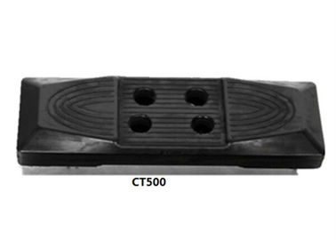 اللون الأسود حفارة منصات المطاط الحد من الضوضاء لشركة هيتاشي EX120